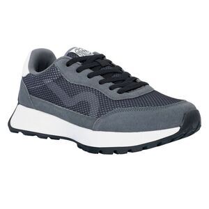 Regatta Mens Marine Heritage Suede Sneakers / Black/Briar